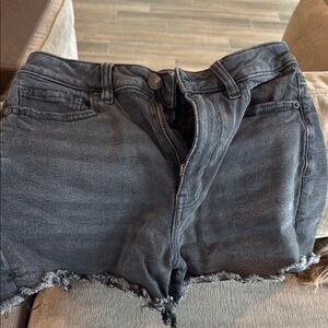 American Eagle Outfitters Charcoal Denim Shorts